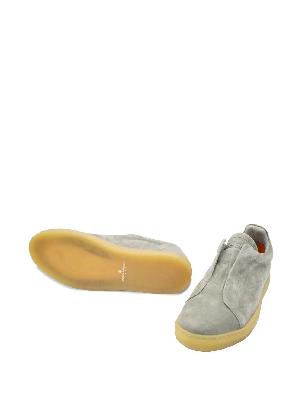 Andrea Ventura Suède sneakers Grijs