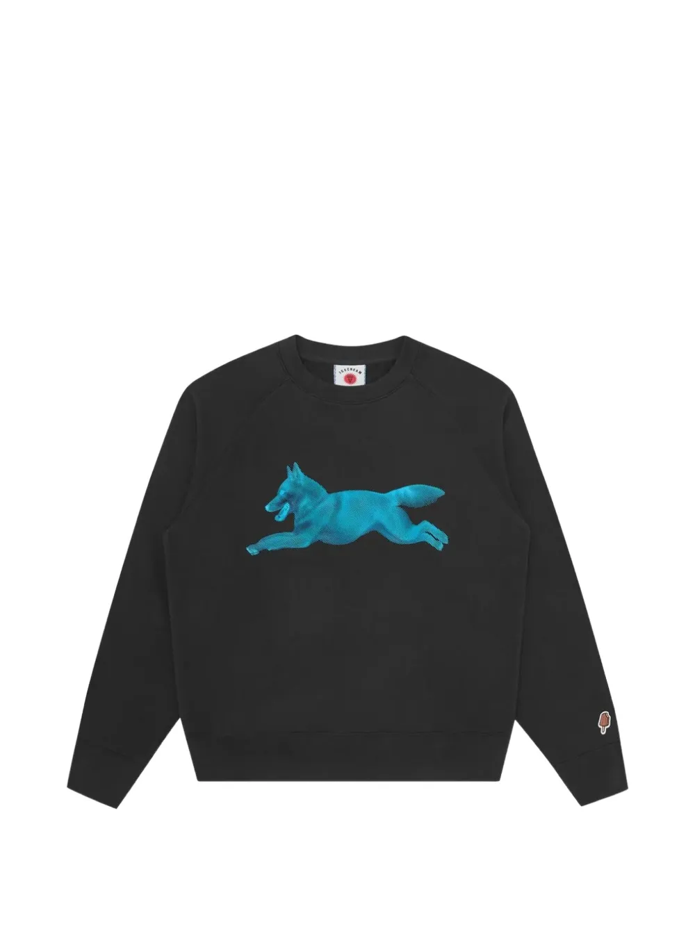 ICECREAM crew-neck print sweatshirt - Nero