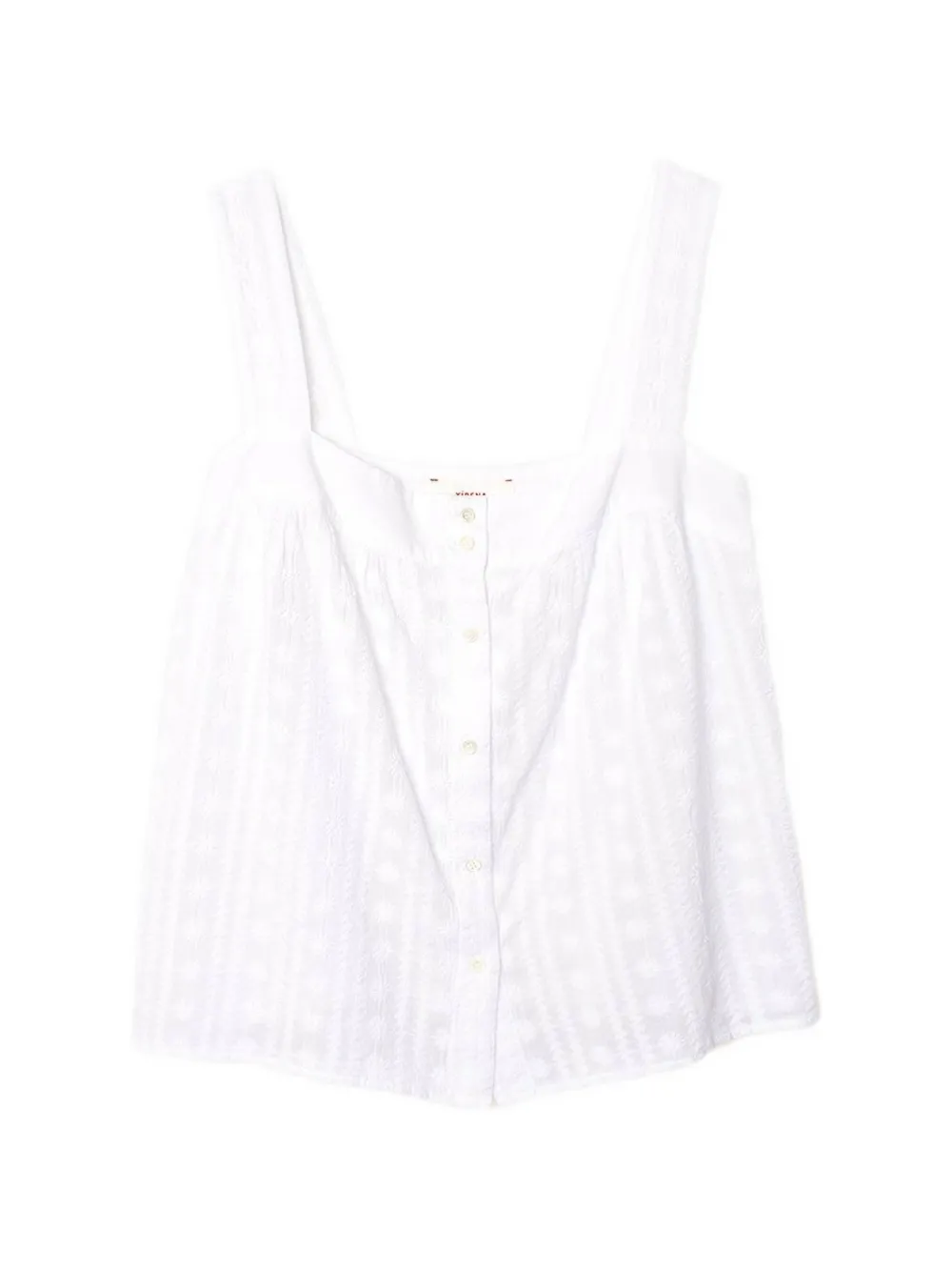 Xirena square-neck top - Bianco
