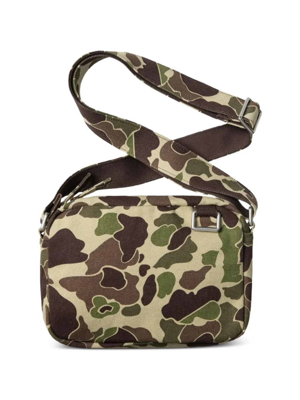 Carhartt WIP Elford messengertas met camouflageprint Beige