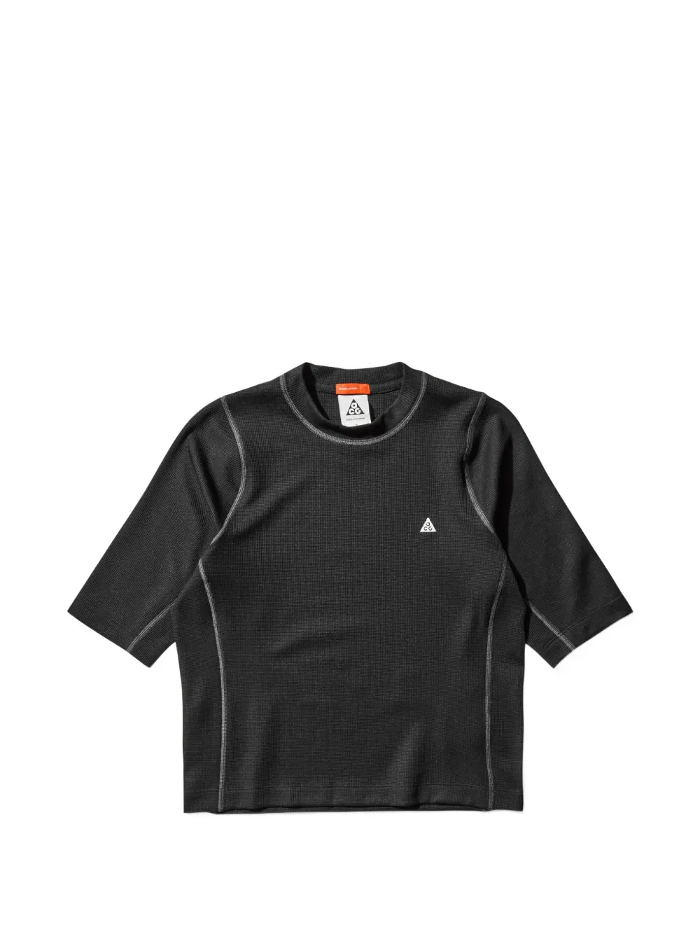 Nike chest-logo crew neck T-shirt - Schwarz