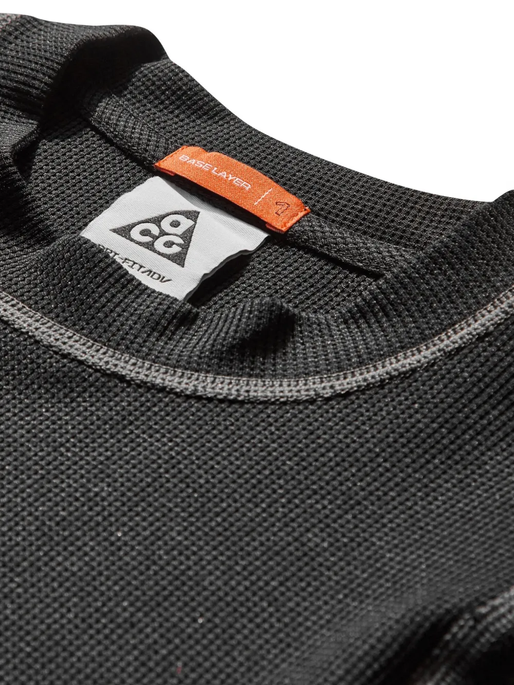 Nike T-shirt met ronde hals Zwart