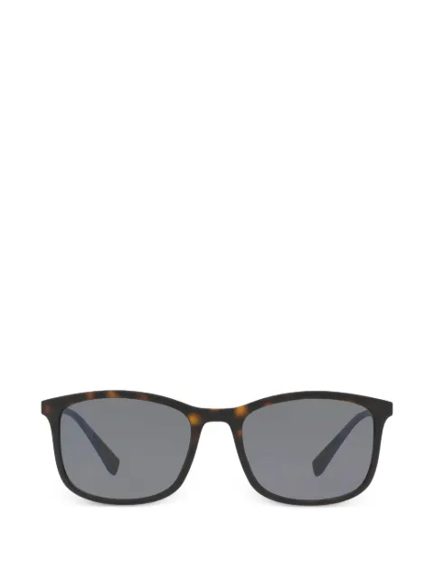 Prada Linea Rossa Sonnenbrille mit eckigem Gestell