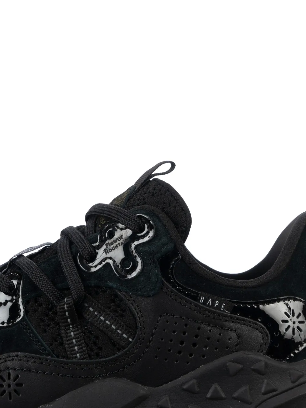 FLOWER MOUNTAIN Low-top sneakers Zwart