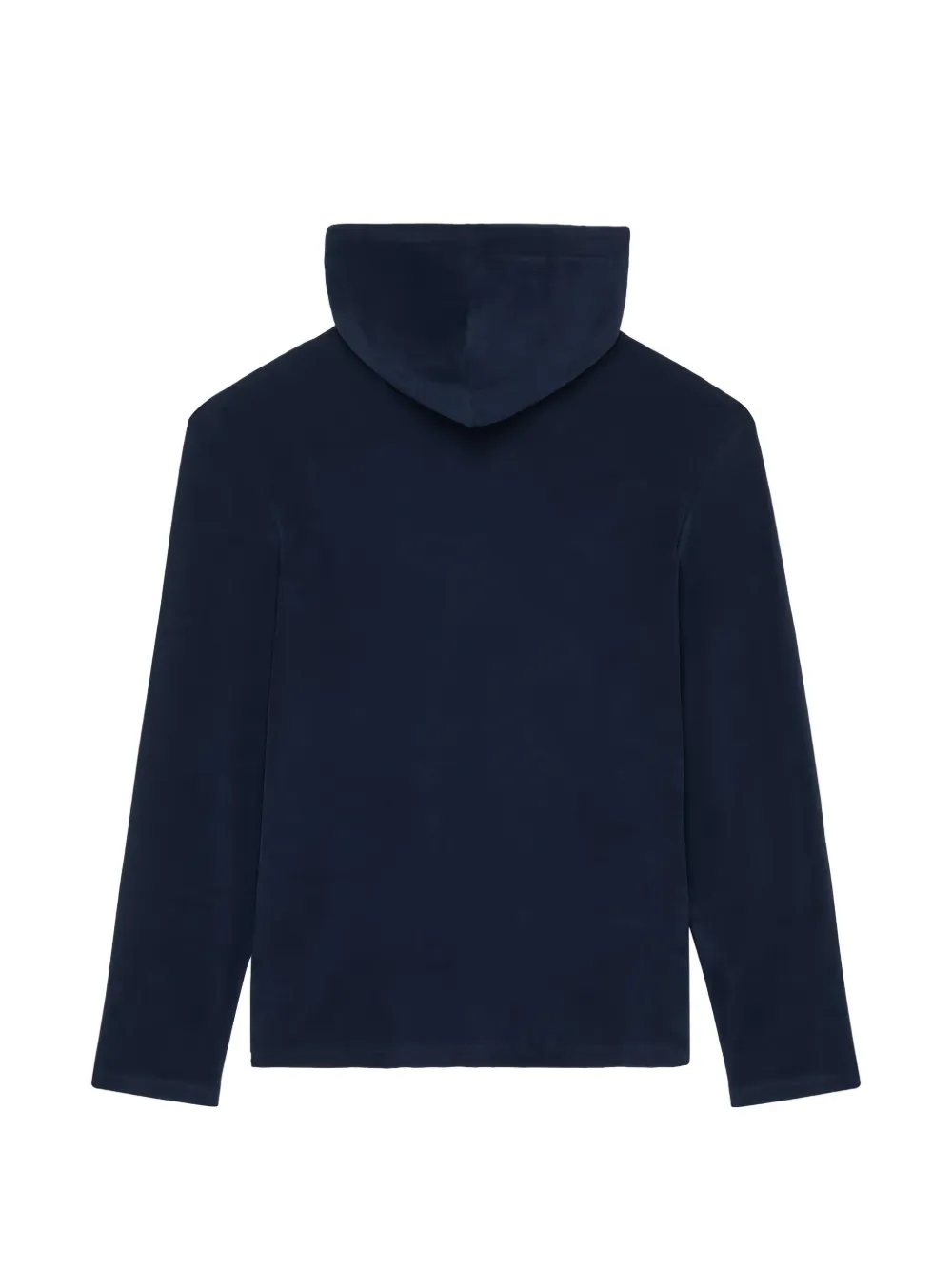 Vilebrequin Hoodie met borduurwerk en ING-mouwen Blauw