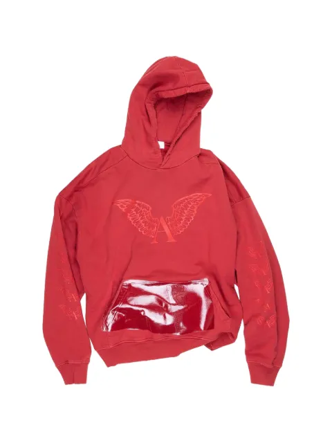 ALEXANDER DIGENOVA logo-detail pocket hoodie