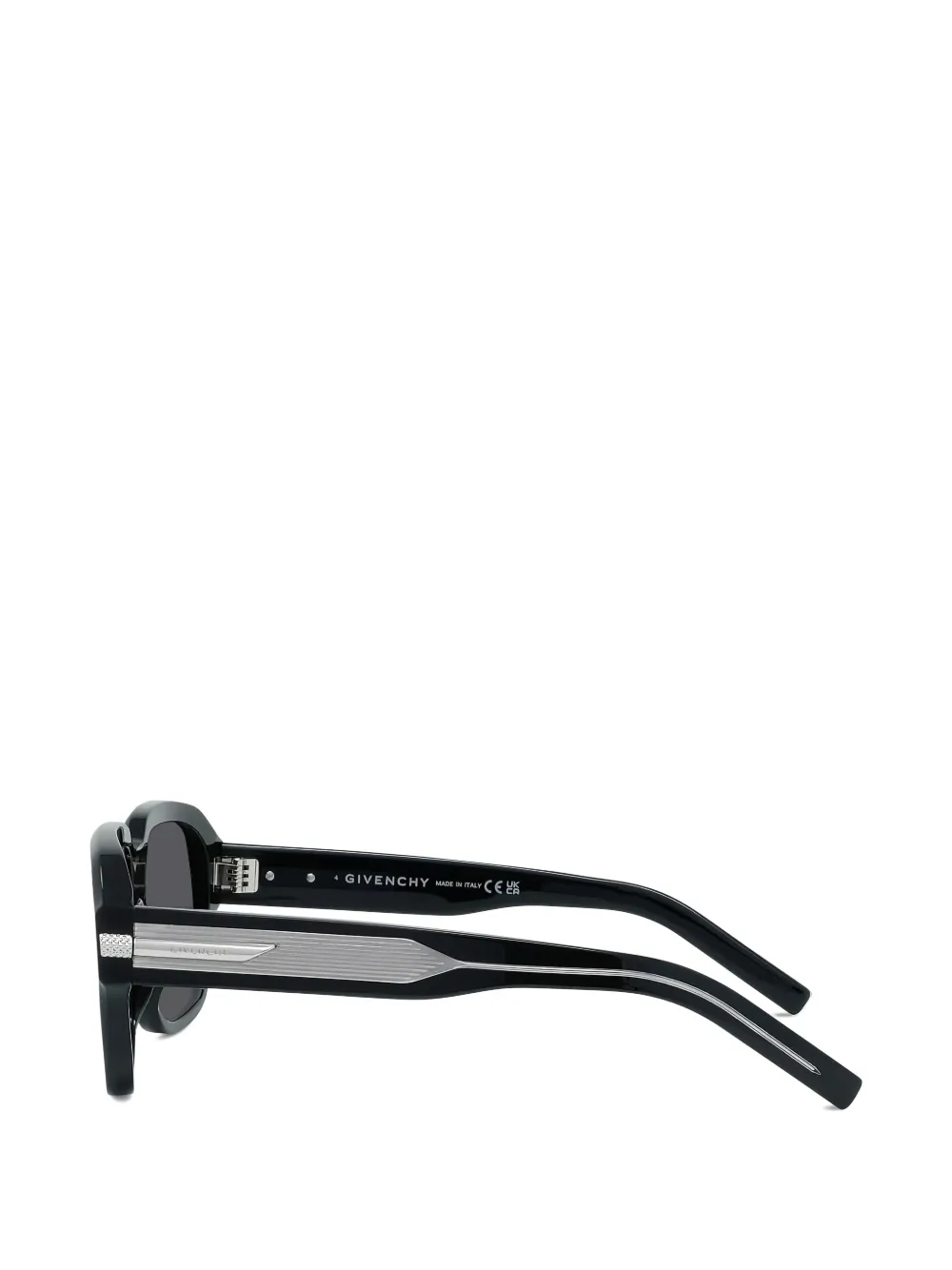 Givenchy Eyewear Zonnebril met geometrisch montuur Zwart