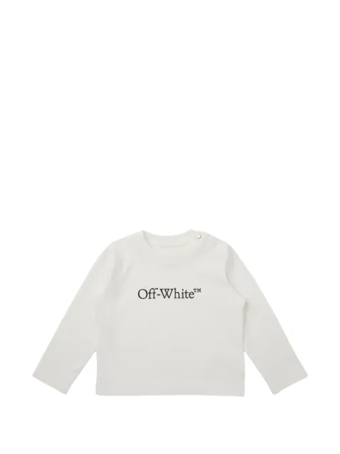 Off-White Kids logo-print crew-neck T-shirt