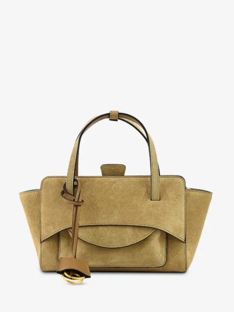 HIDESINS suede tote bag