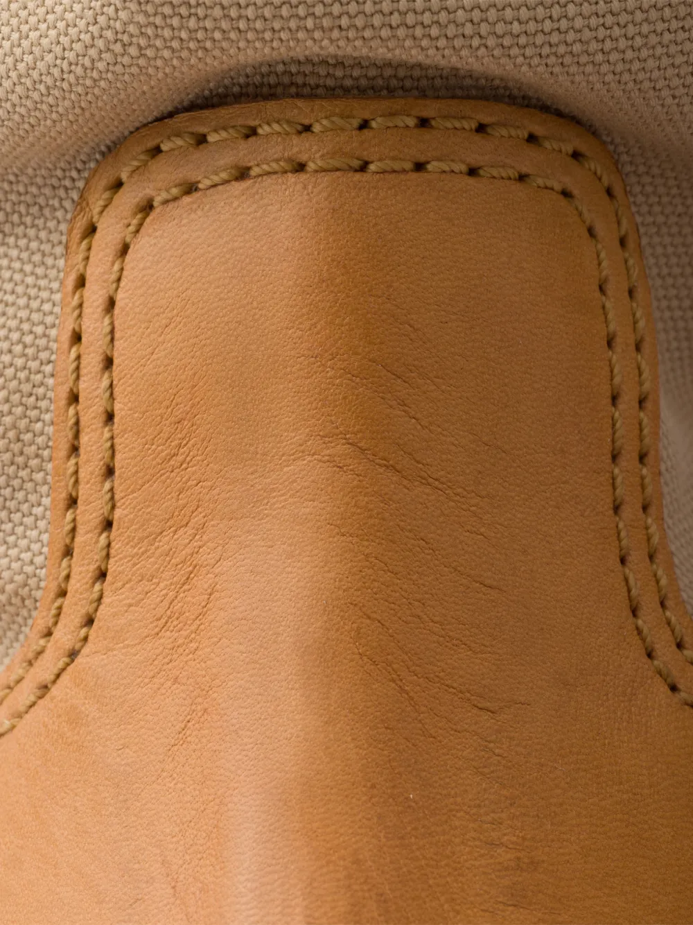 Prada Leren laarzen Beige