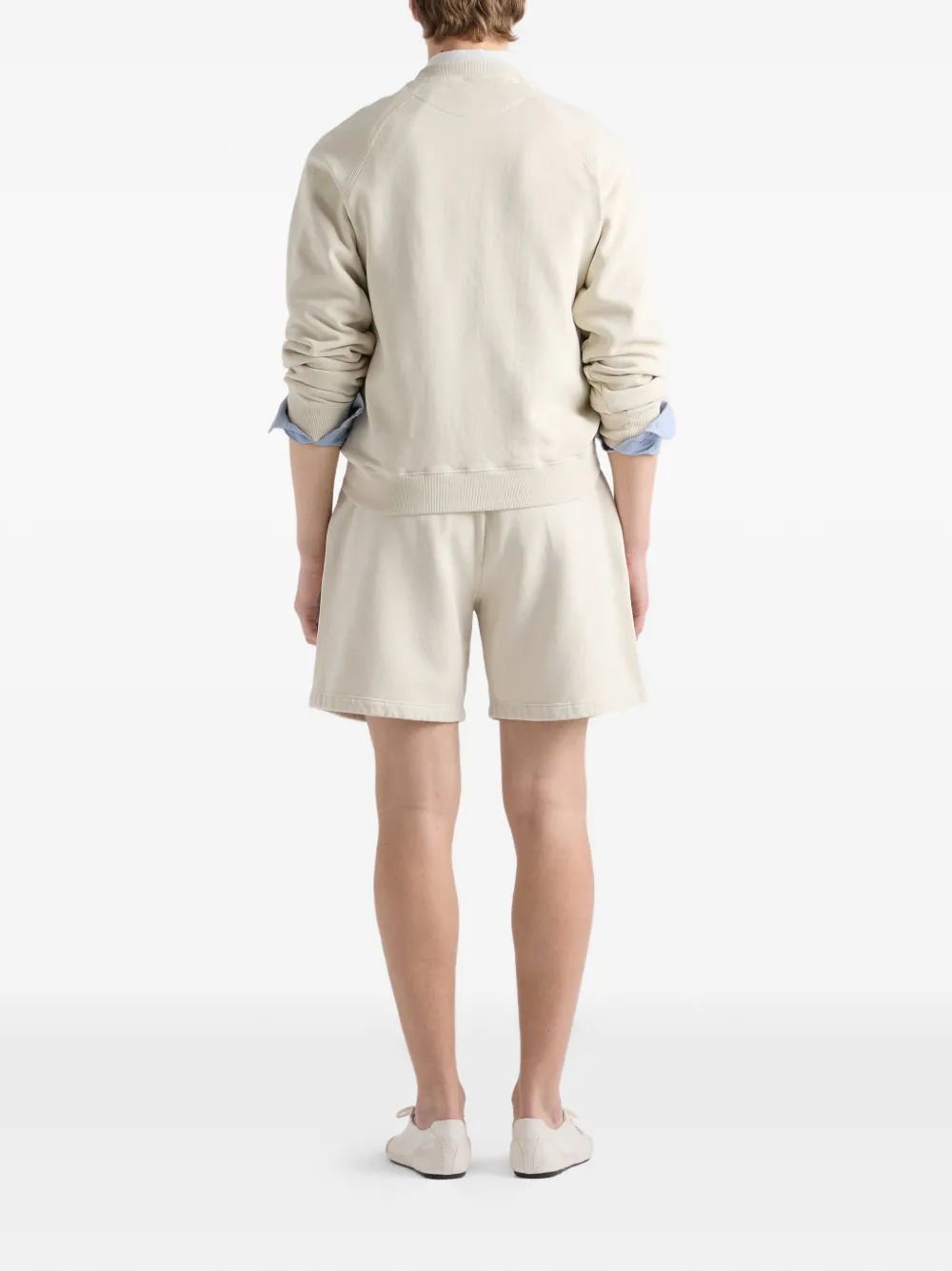 Prada Katoenen bermuda shorts Beige