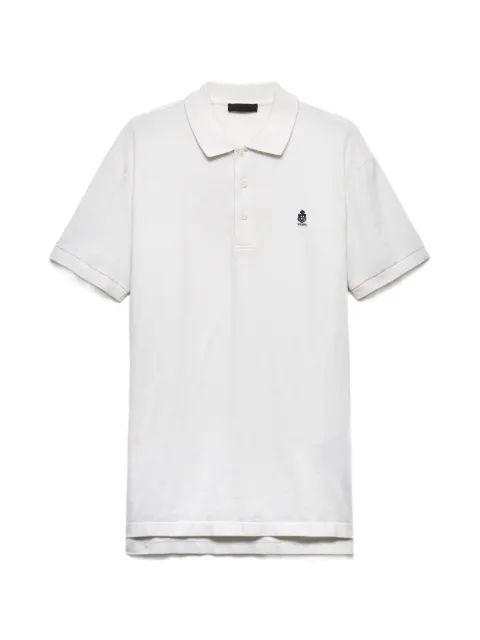 Prada Garment-dyed cotton polo shirt
