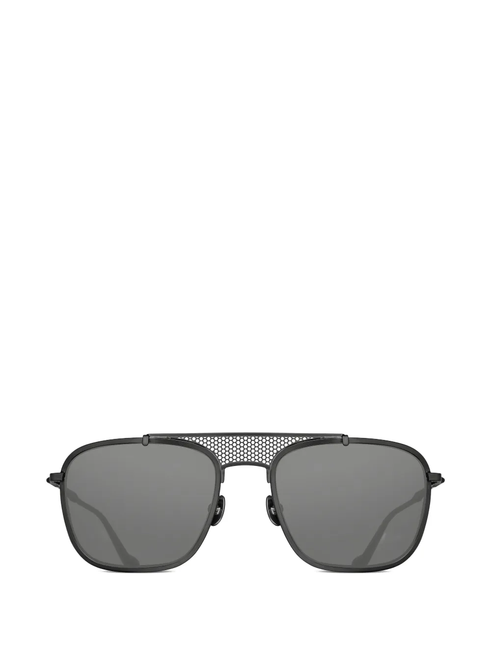 Matsuda perforated square sunglasses - Nero