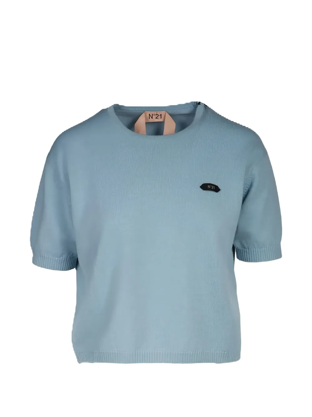 Nº21 round-neck sweater - Blu