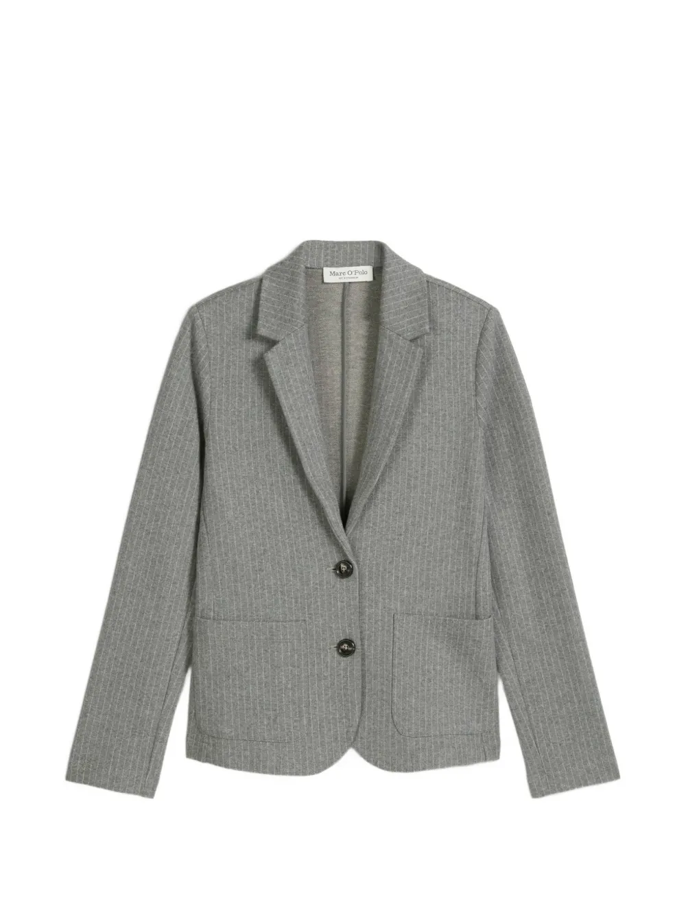 Marc O'polo Pinstripe Blazer In Gray