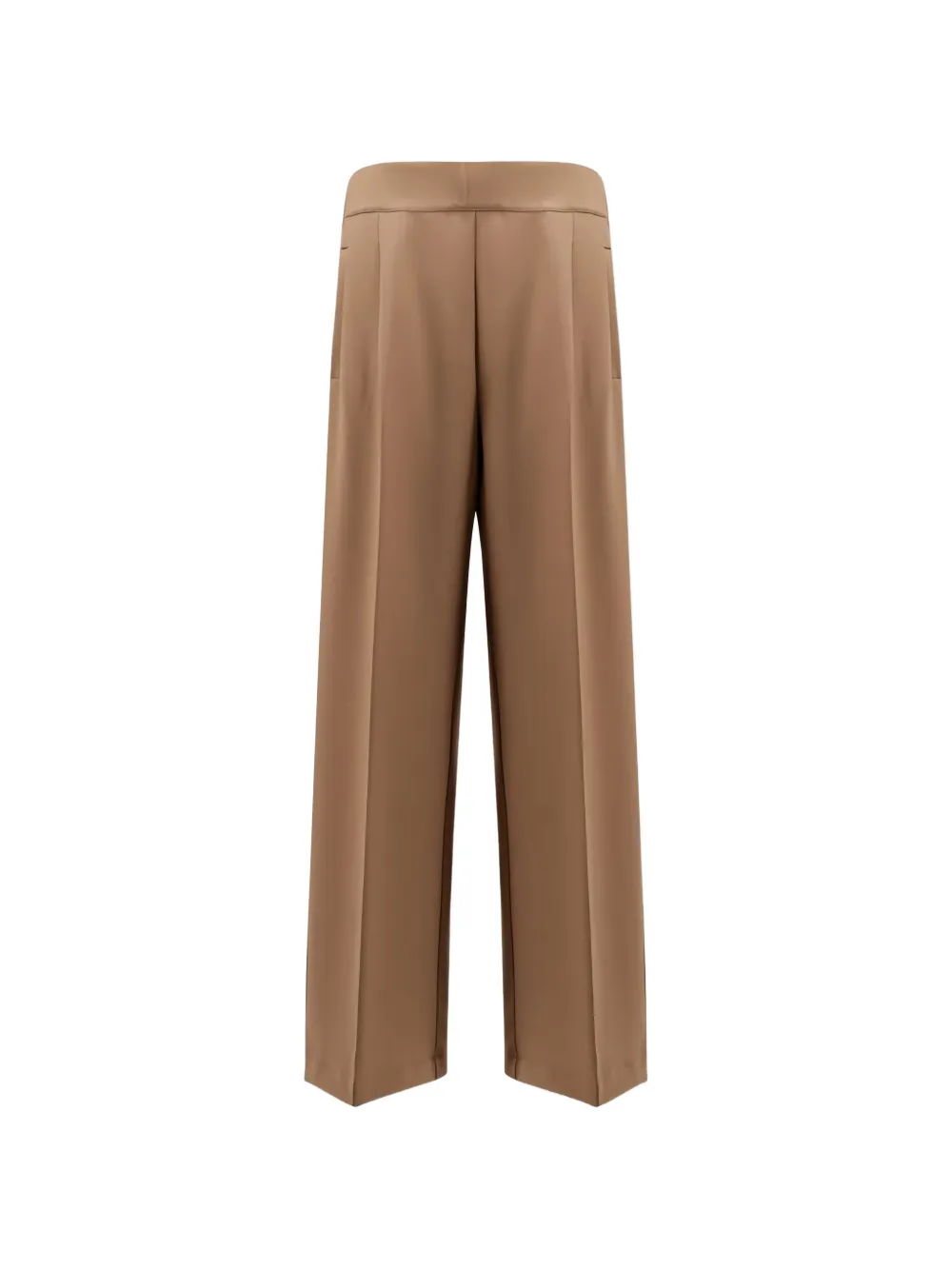 Semicouture welt-pocket trousers - Marrone
