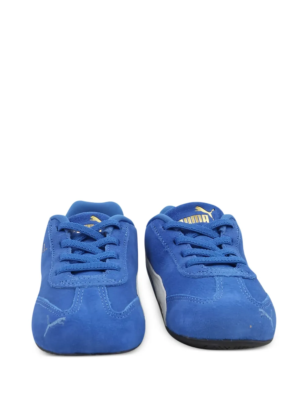 Puma Kids Speedcat leren sneakers Blauw