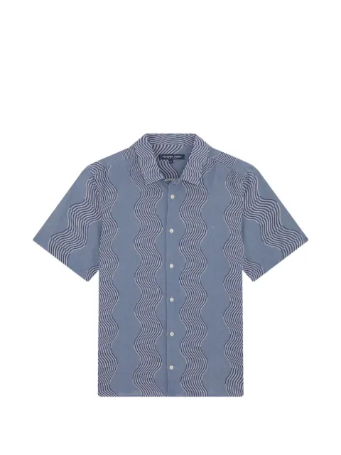 Frescobol Carioca striped short-sleeve shirt