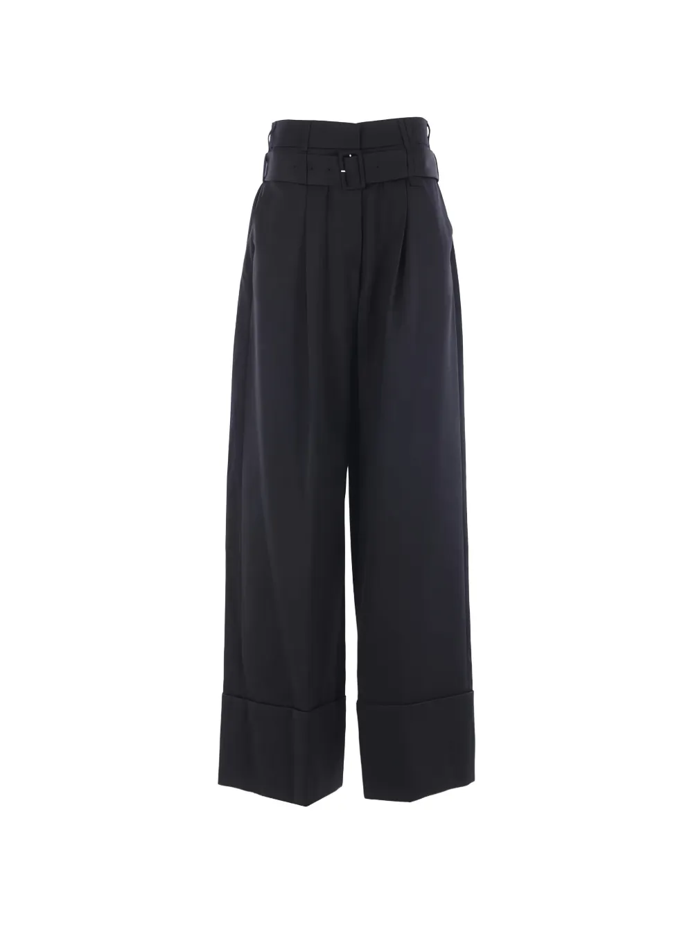 Simone Rocha belted pleated trousers - Nero