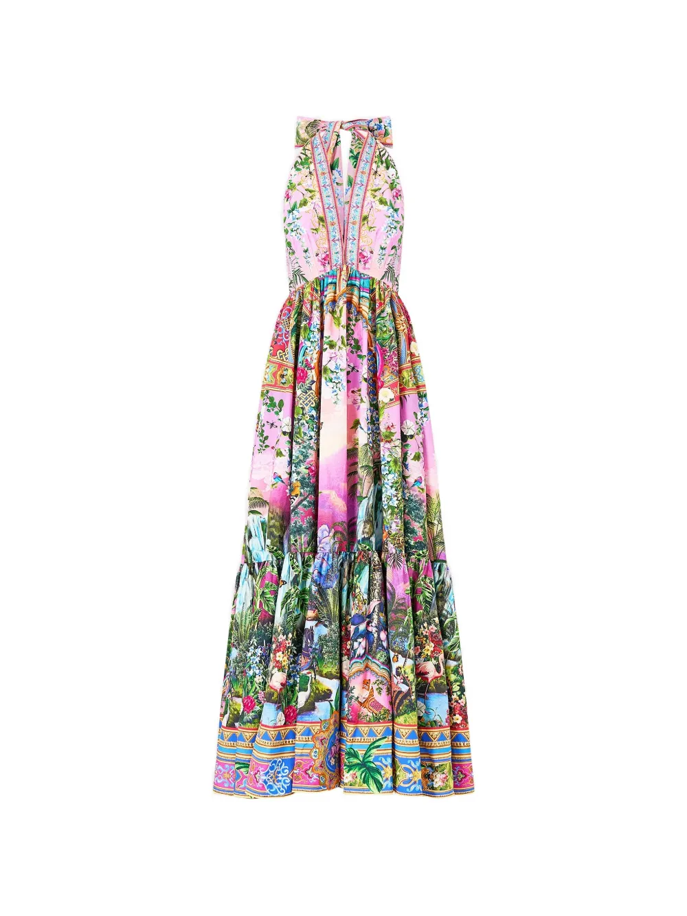 Camilla patterned maxi dress - Rosa