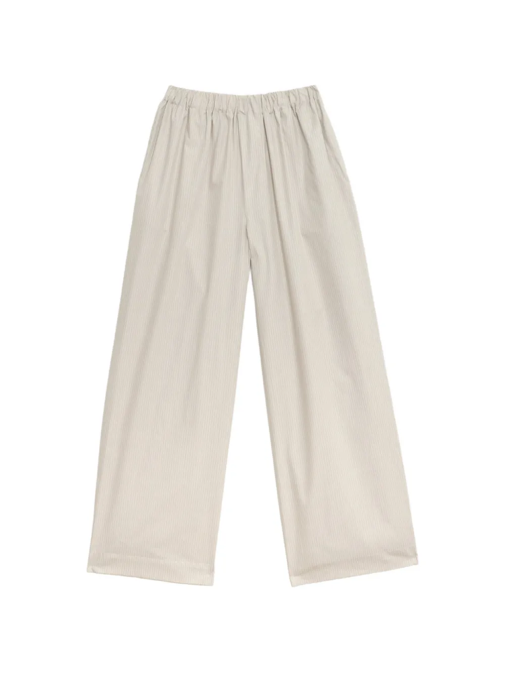 Baserange striped elasticated trousers - Toni neutri