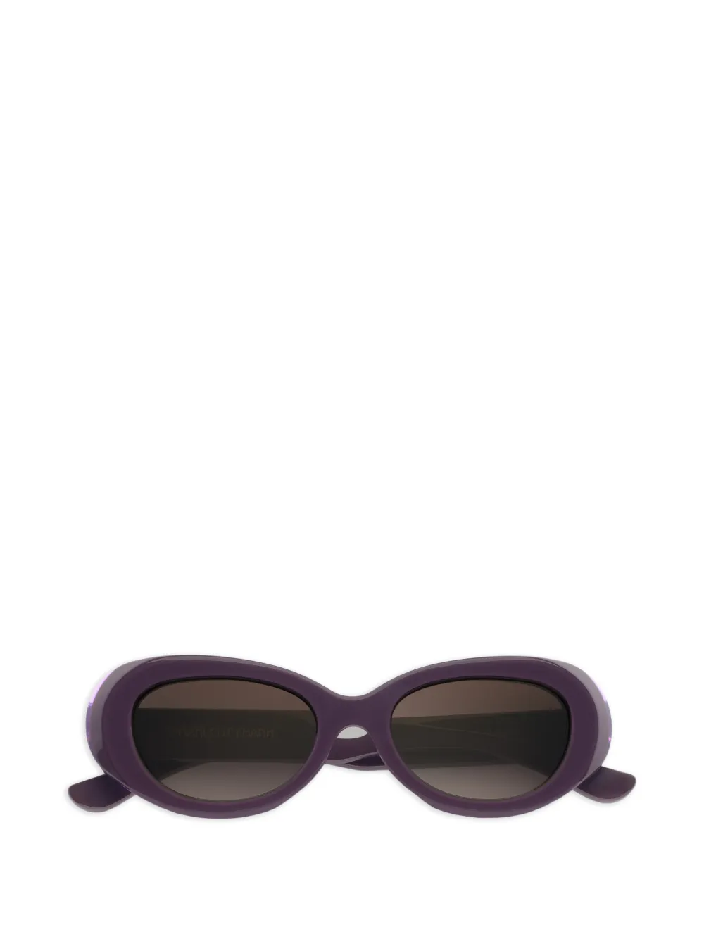 Emmanuelle Khanh Paris oval-frame sunglasses - Violett