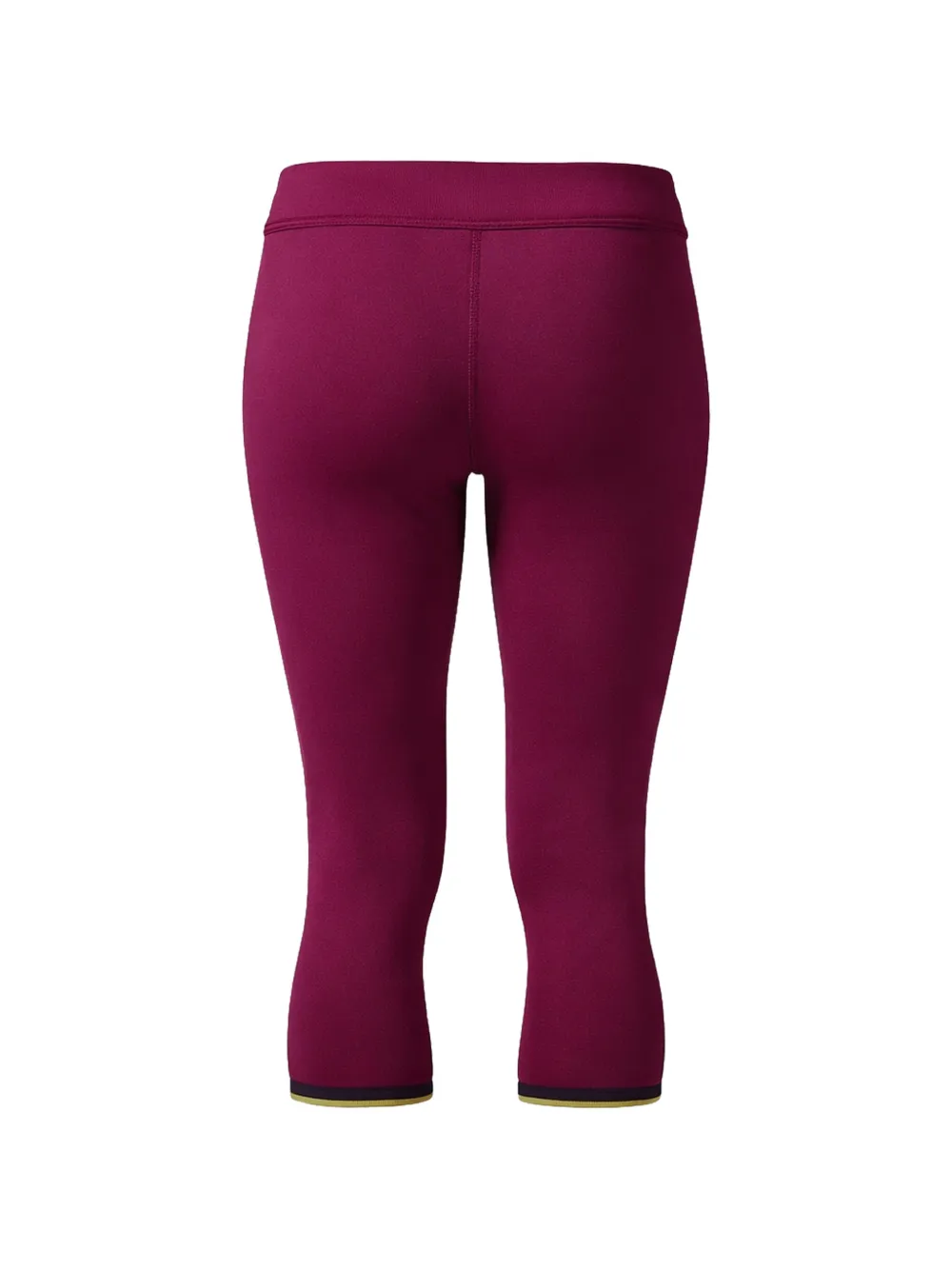 Reebok Cropped elastische legging met patroon Paars