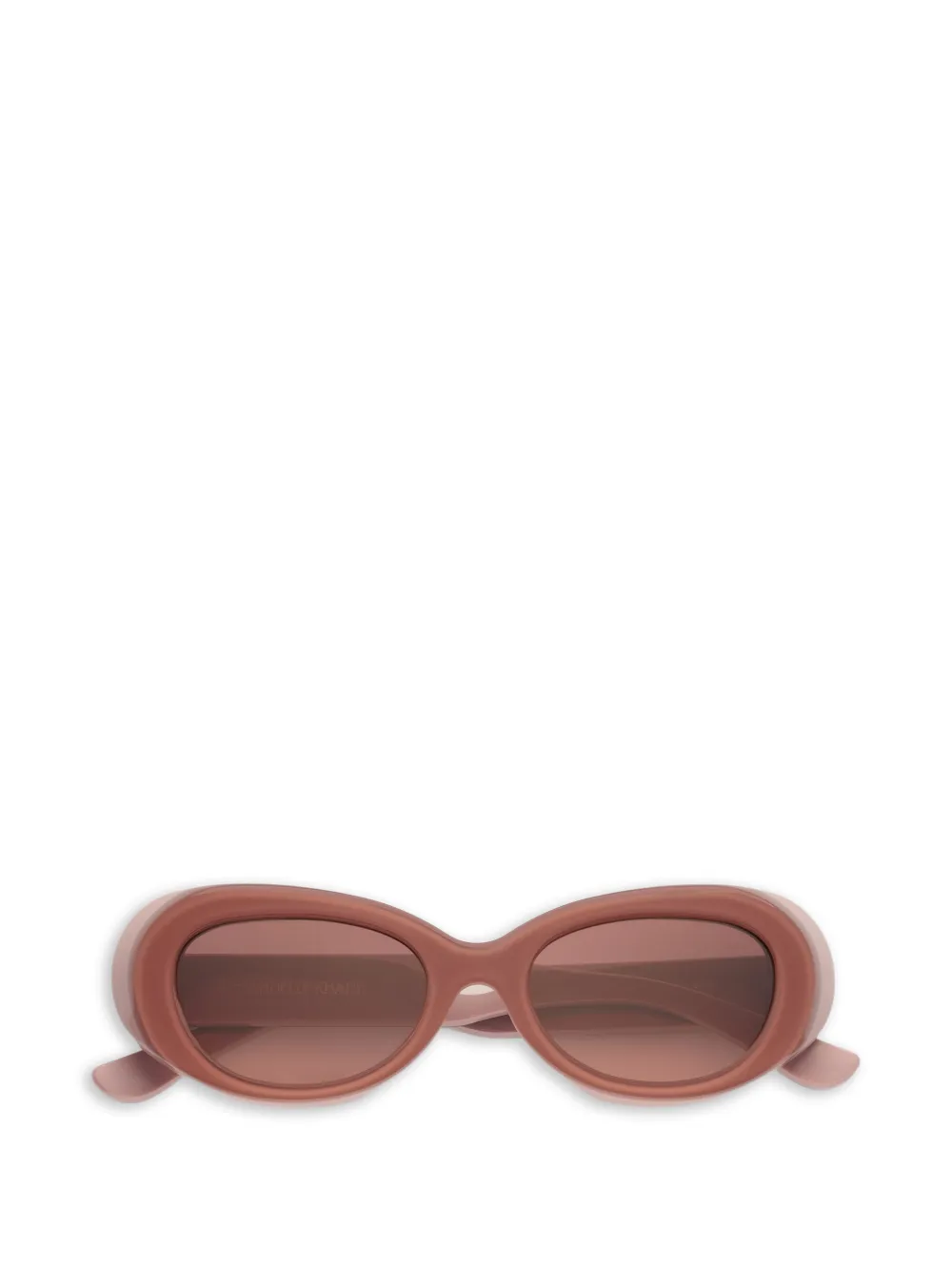 Emmanuelle Khanh oval frame sunglasses - Rosa