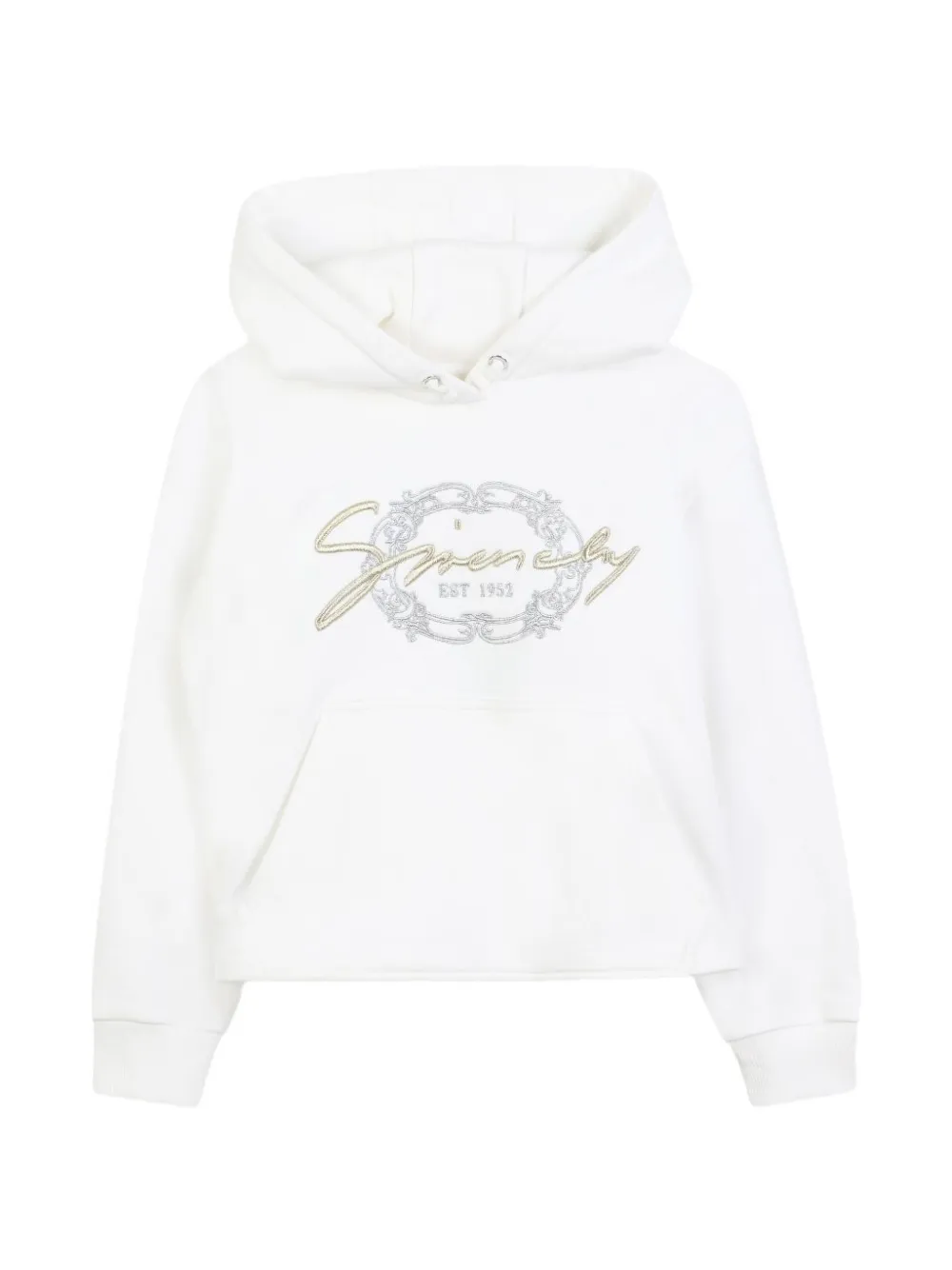 Givenchy Kids Felpa con cappuccio e logo - Bianco