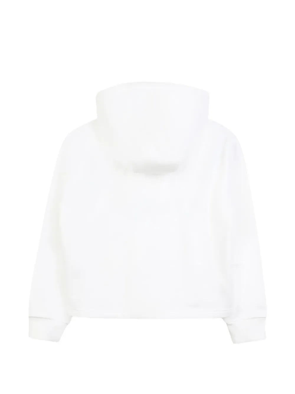 Givenchy Kids Hoodie met geborduurd logo Wit