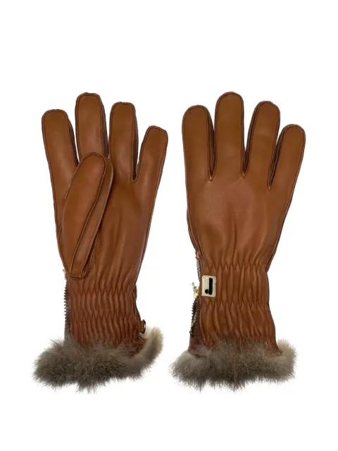 Restelli leather gloves