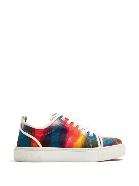 Christian Louboutin patterned low top  sneakers