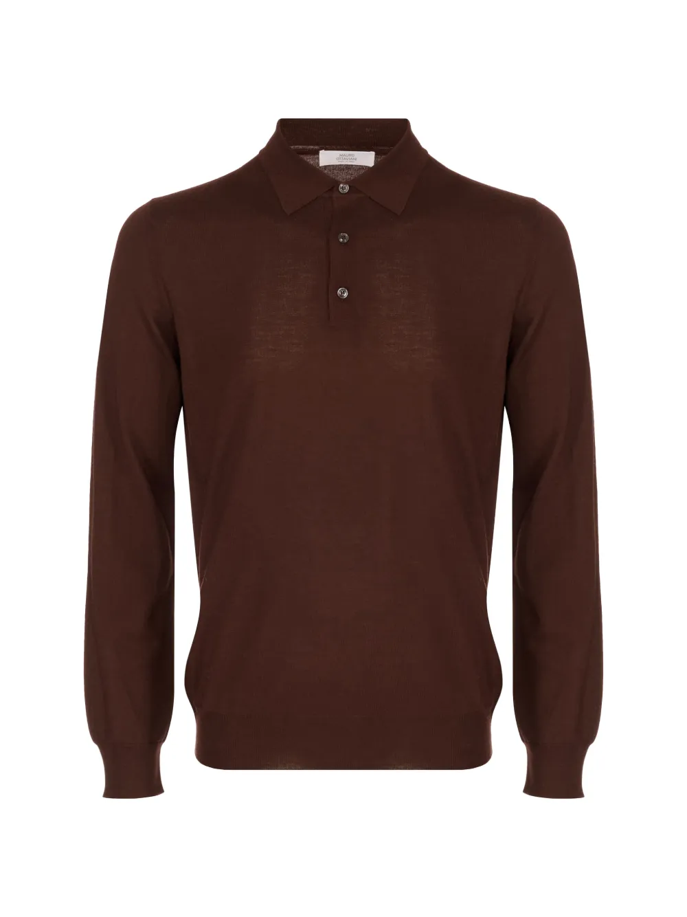 Mauro Ottaviani button polo shirt - Marrone