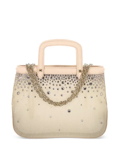 Rodo crystal-embellished tote bag