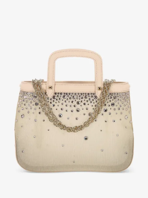 Rodo crystal-embellished tote bag
