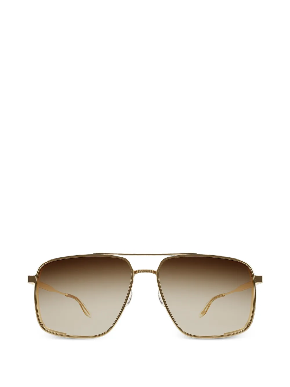 Barton Perreira Scaramanga 007 square-frame sunglasses - Oro