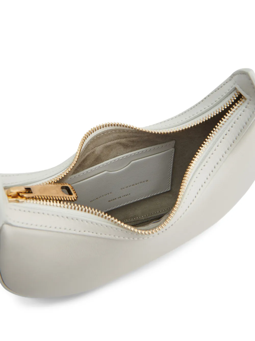 Dorothee Schumacher Dorothee Half Moon mini-tas Wit