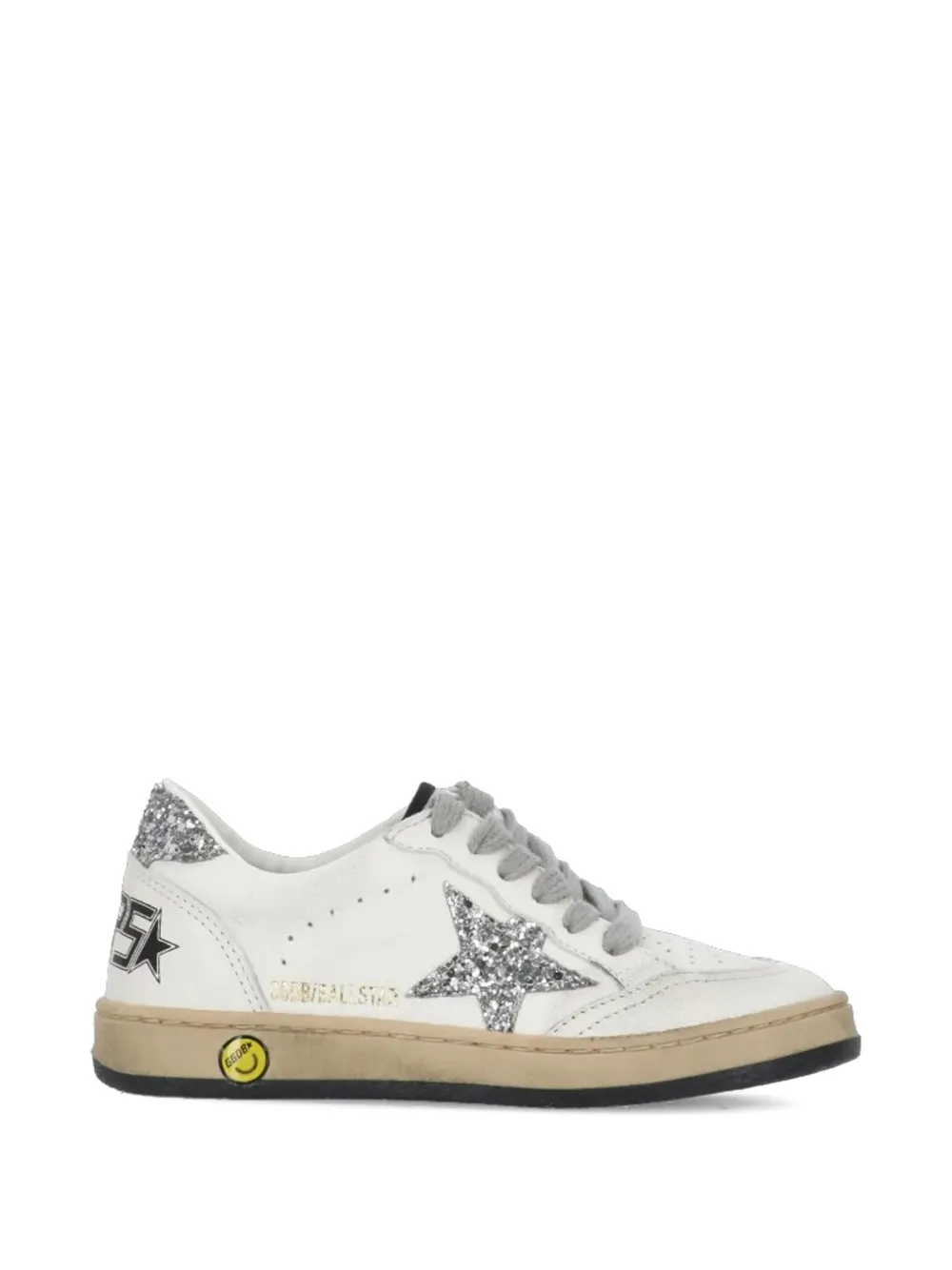 Golden Goose Kids Ball Star sneakers Wit