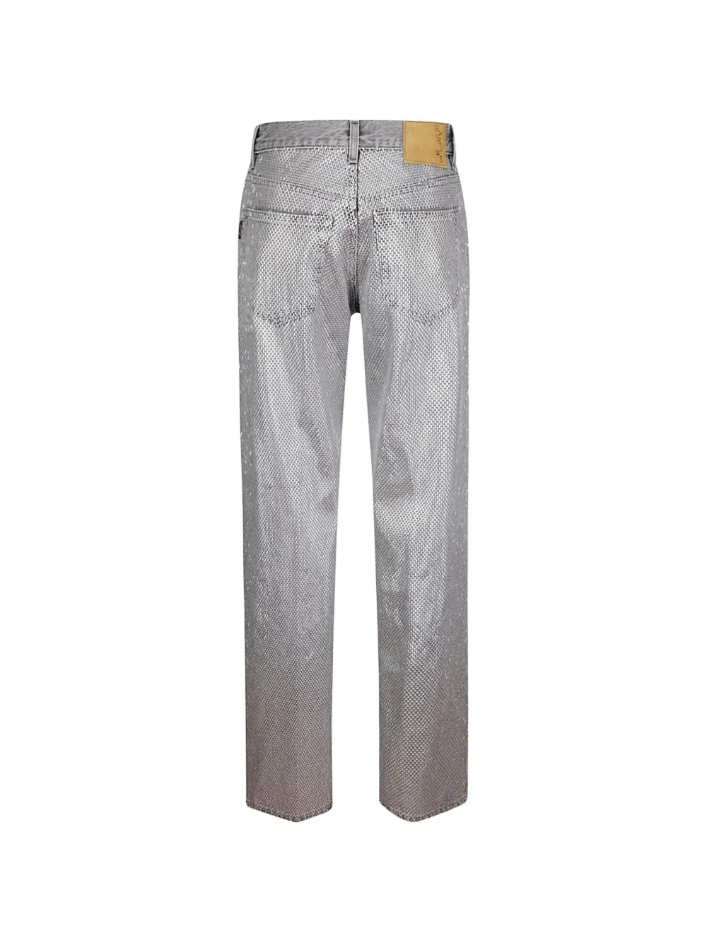 Haikure Jeans met textuur Zilver