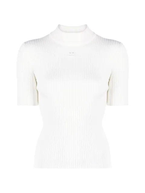 Courrèges — ribbed-knit jumper