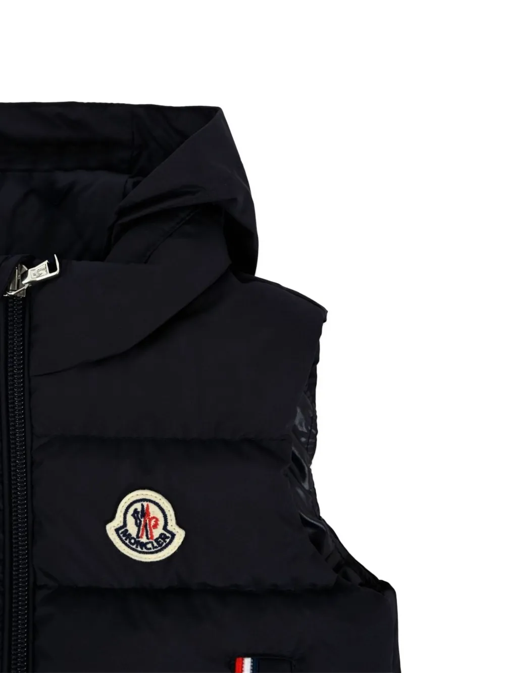 Moncler Enfant Buang gilet Blauw