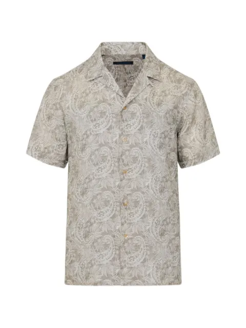 PATRICK ASSARAF paisley button shirt
