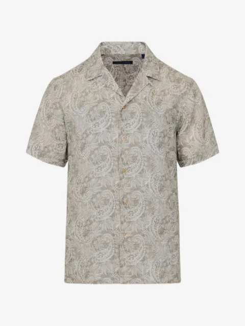 PATRICK ASSARAF paisley button shirt