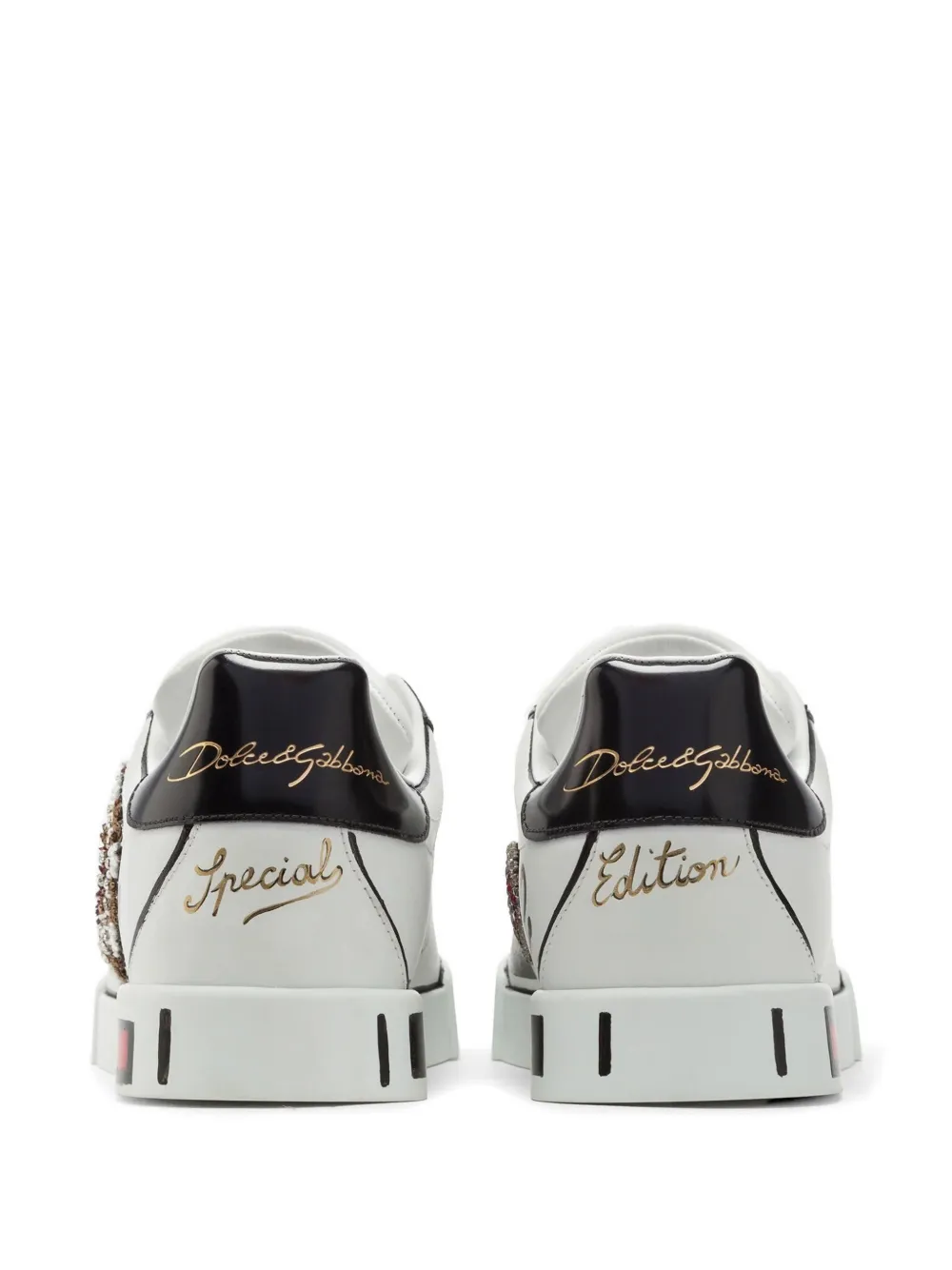 Dolce & Gabbana Limited Edition Portofino sneakers Wit