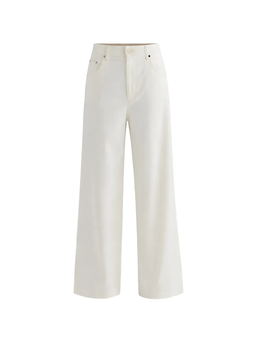 Erika Cavallini wide-leg trousers - Bianco