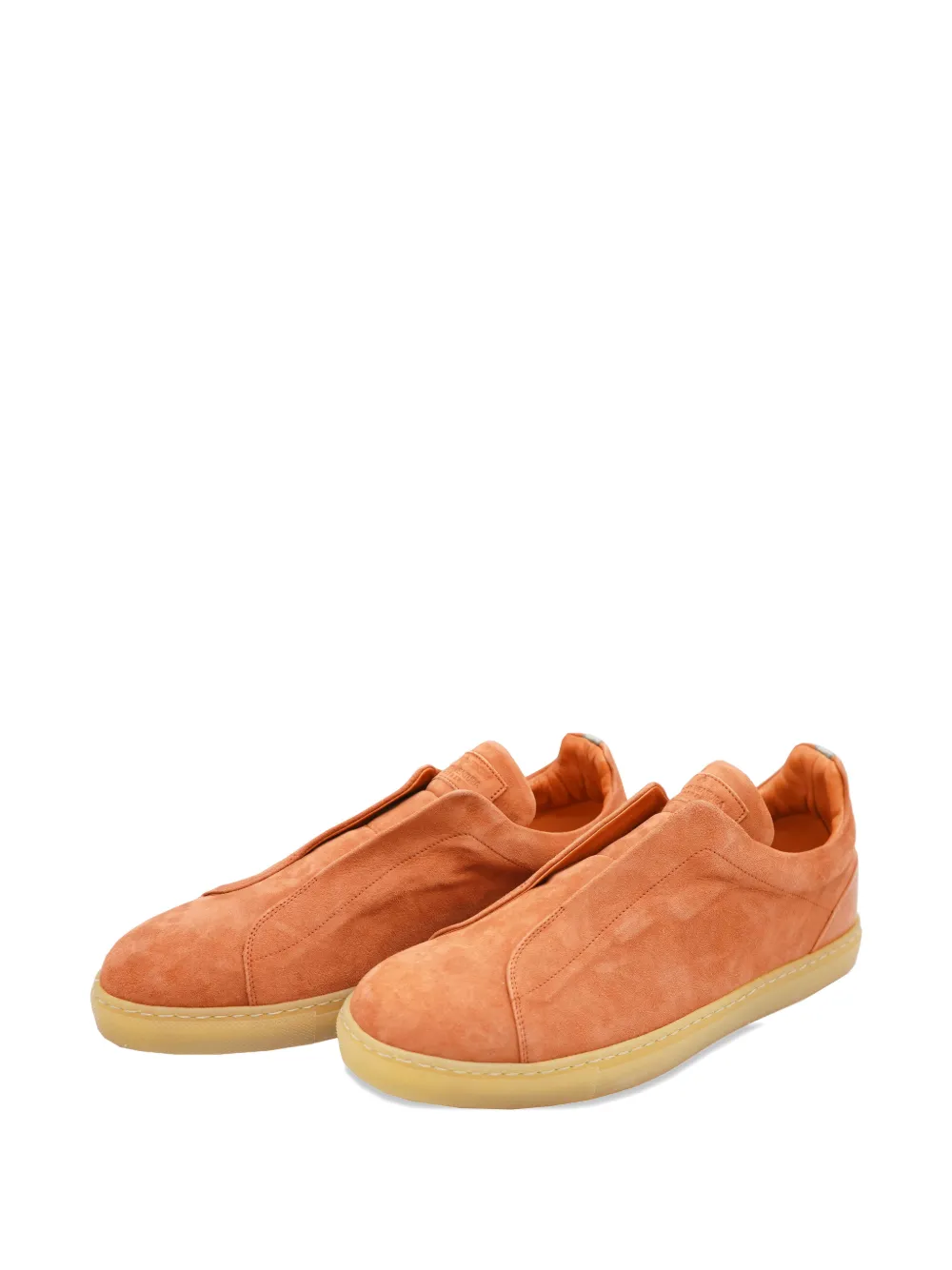 Andrea Ventura Florida Miami slip-on suede sneakers Oranje