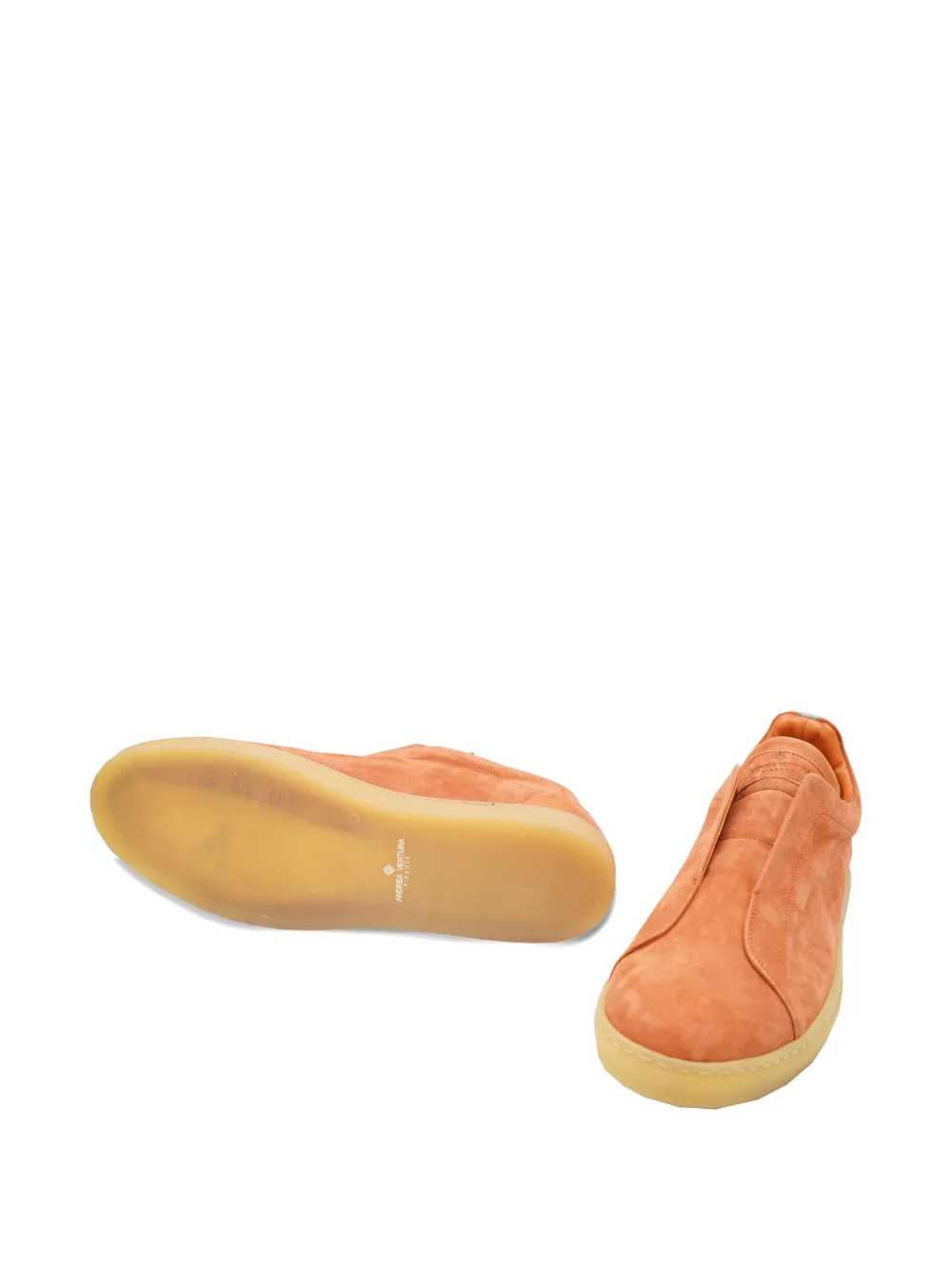 Andrea Ventura Florida Miami slip-on suede sneakers Oranje