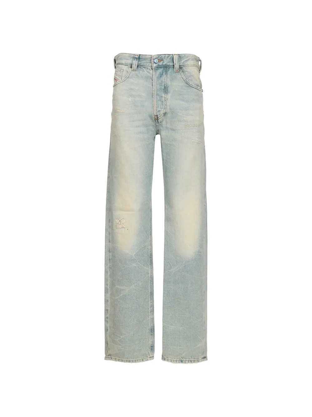 Diesel blue distressed jeans
