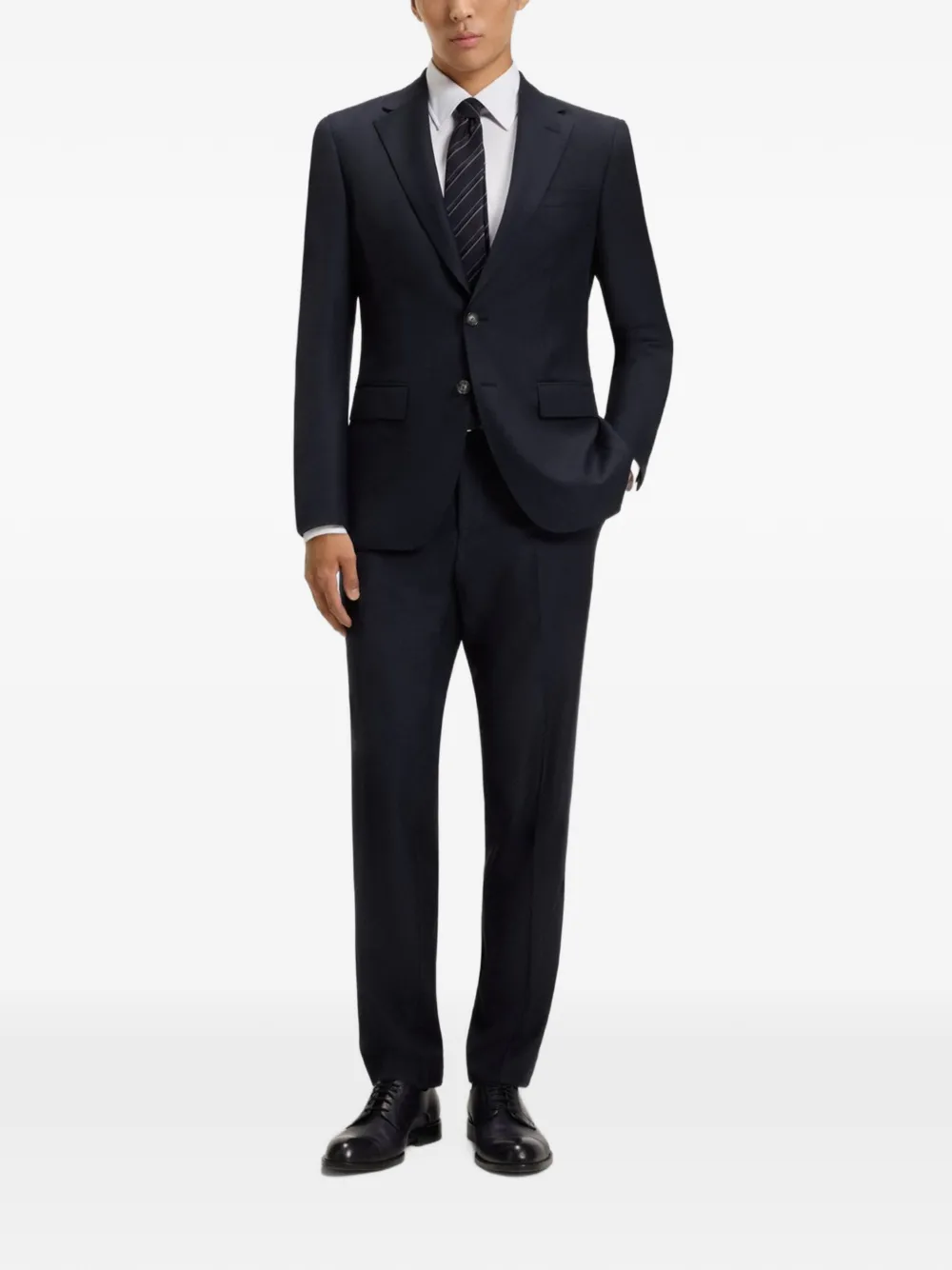 BOSS Blazer met knopen Blauw