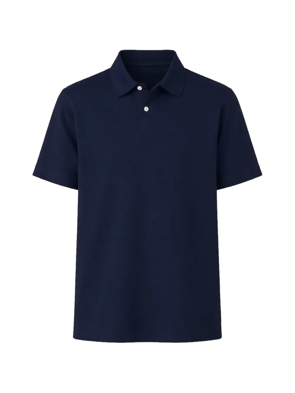 Officine Generale Bruno button polo shirt - Blu
